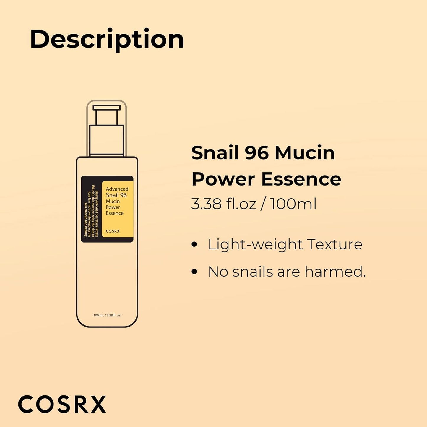 COSRX Snail Mucin Face Serum