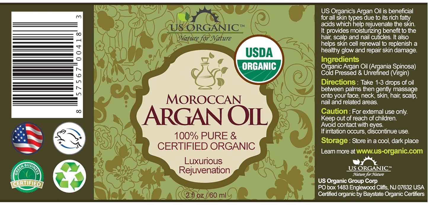Organic Moroccan Argan Oil