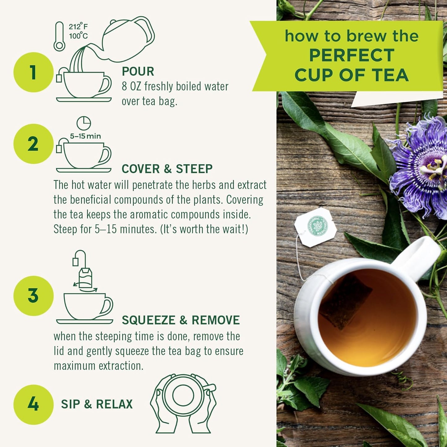 Organic Roasted Dandelion Root Herbal Tea