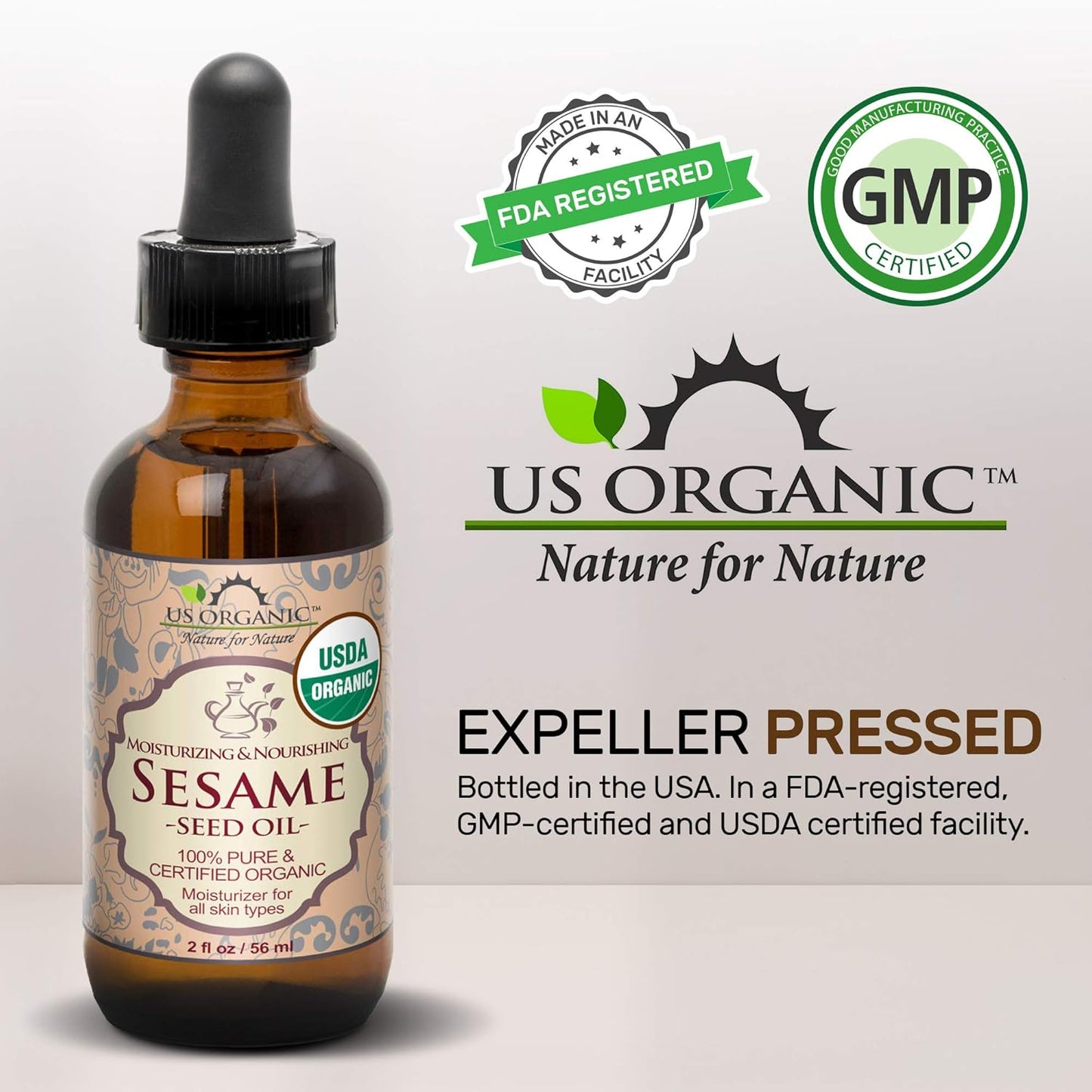 Organic Sesame Seed Oil