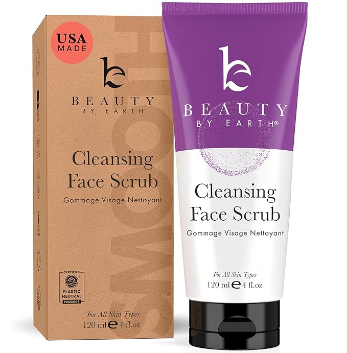 Beauty By Earth Facial Scrub Exfoliator