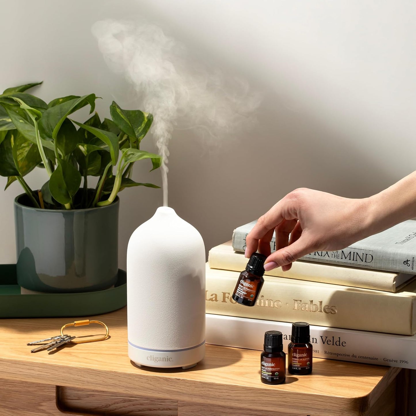 Cliganic Organic Aromatherapy Essential Oils Gift Set