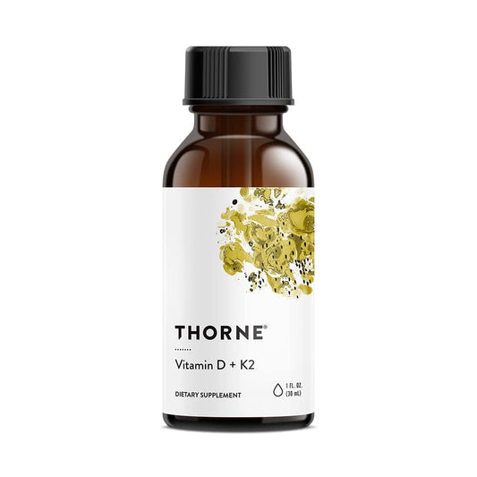 THORNE Vitamin D + K2 Liquid
