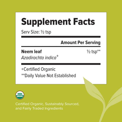 Organic Neem Powder