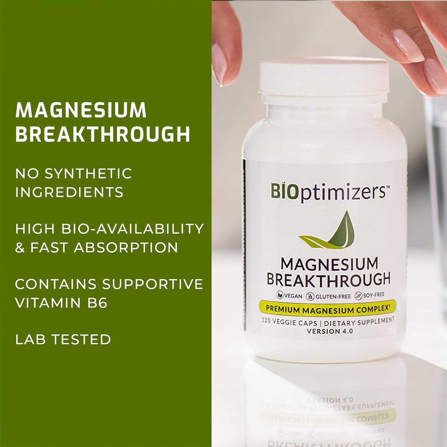 BiOptimizers Magnesium Breakthrough Supplement