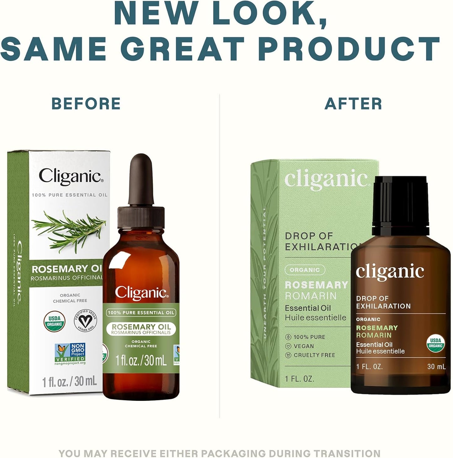 Cliganic Organic Rosemary Essential Oil