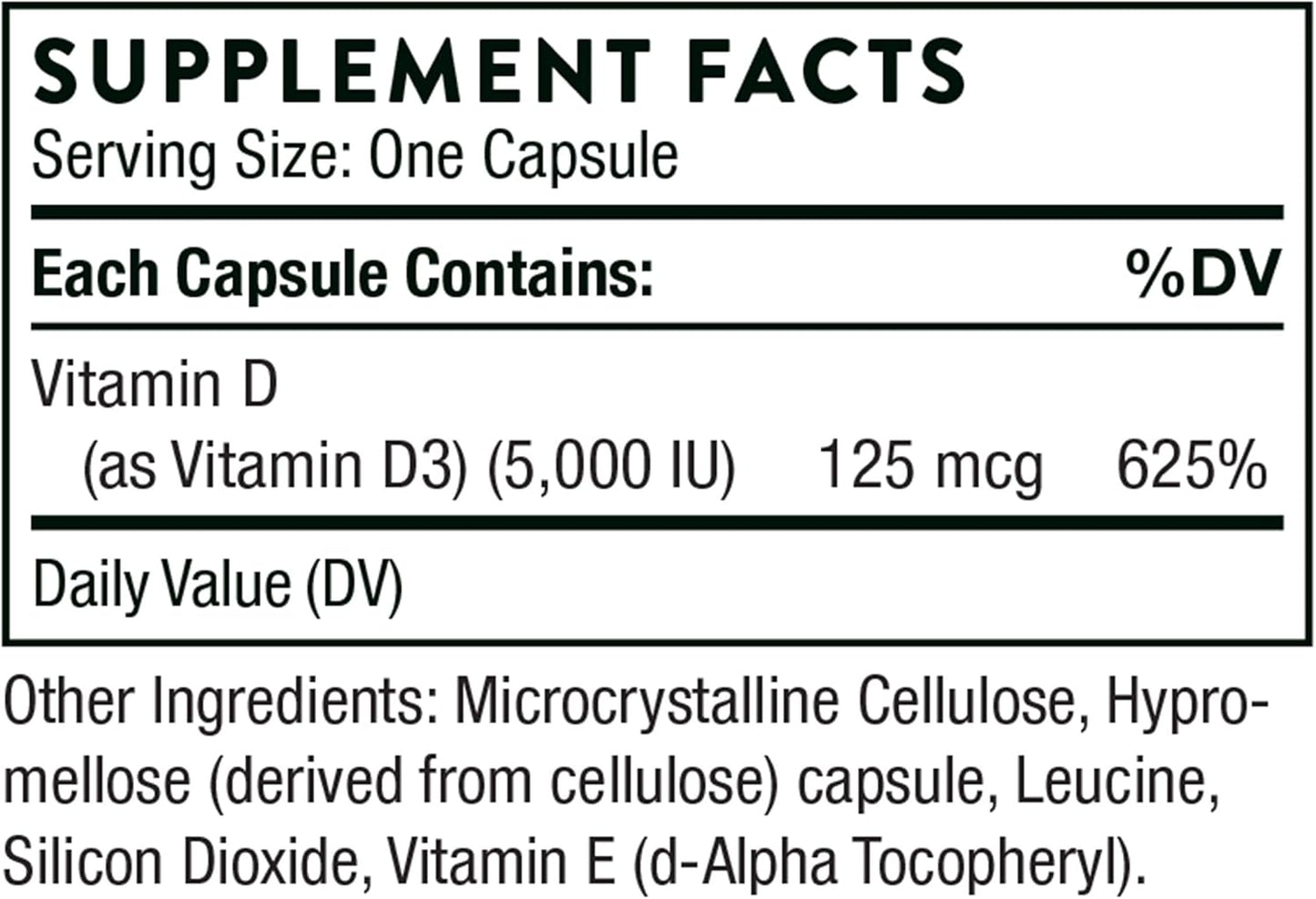 Vitamin D3 Supplement