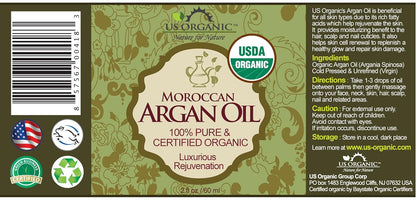 Organic Moroccan Argan Oil