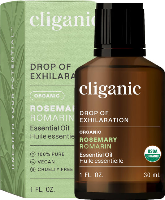 Cliganic Organic Rosemary Essential Oil