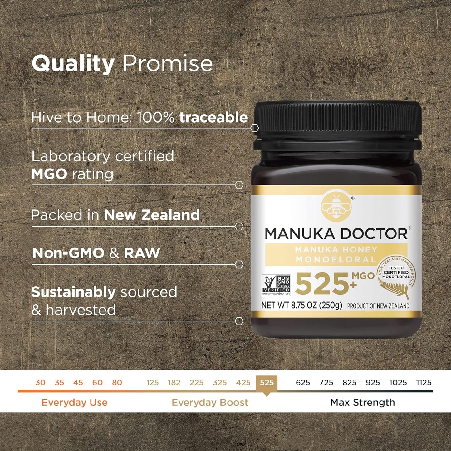 Pure New Zealand Manuka Honey